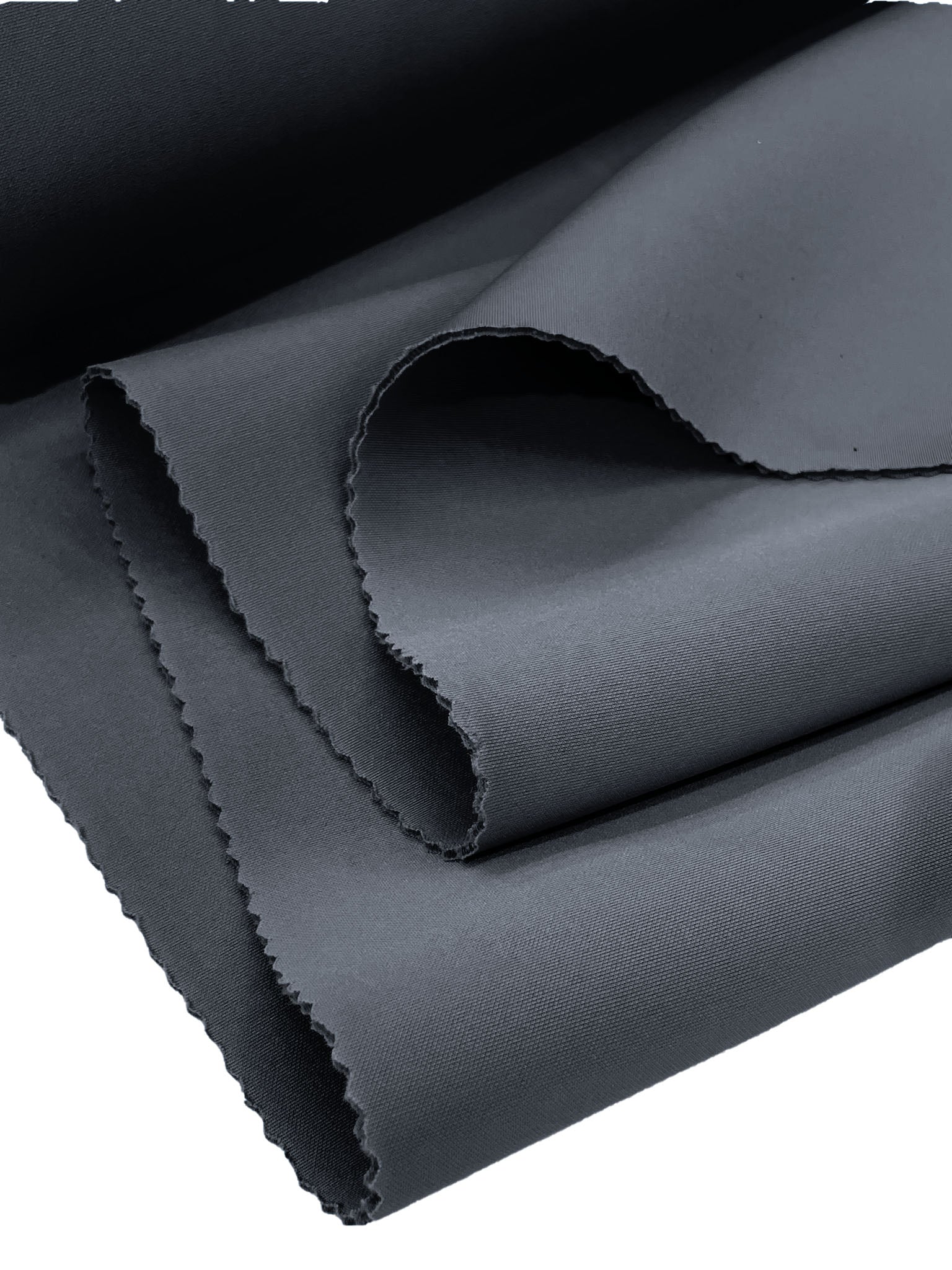 Neoprene Scuba Fabric - Charcoal - 2mm Super Techno Scuba Spandex Fabr