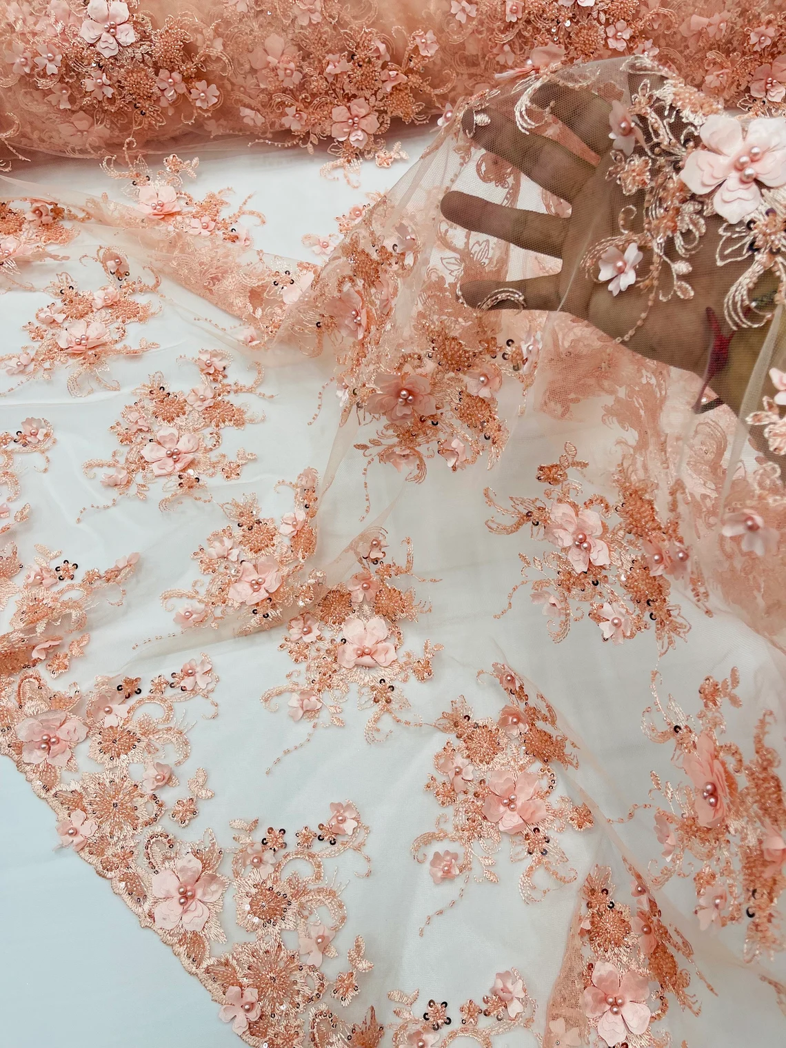 トップス 3.1 phillip lim mesh flower design AP24-B956-EMH-
