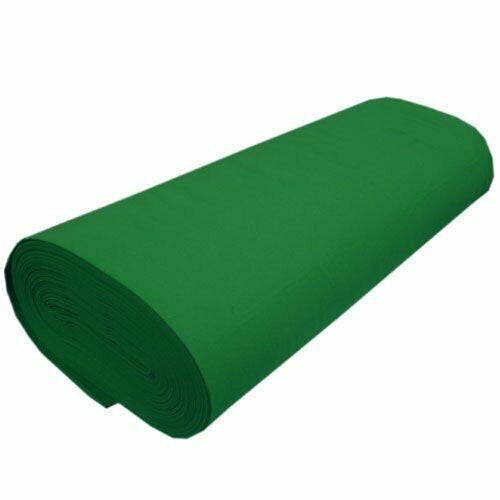 Emerald Green Acrylic Felt 72” Wide School Craft Poker Table Fabric So