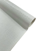 White Ostrich Gator Embossed Vinyl Fabric By Yard, Crocodile Ostrich Vinyl Leather Upholstery