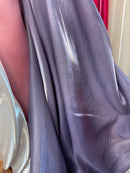 Water Shine Ultra Glossy Shimmer Bridal Chiffon By Yard, Liquid Crystal Chiffon Fabric, Liquid Bridal Chiffon