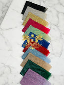 Glitter Mesh Fabric By The Yard, Glitters and Sequins Damask Geometric Glitter Fabric Decor Prom