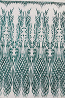 Glitter Fabric on a Mesh By The Yard, Glitters Damask Fashion Design, Sparkle Glitter Prom-Dress