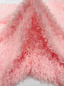 Pink Tulle Ruffle Fabric, 60" Wide Waves - Prom Dress Wedding & Decoration (Copy)