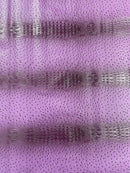 Purple Ostrich Gator Embossed Vinyl Fabric By The Yard, Crocodile Ostrich Vinyl Leather Upholstery