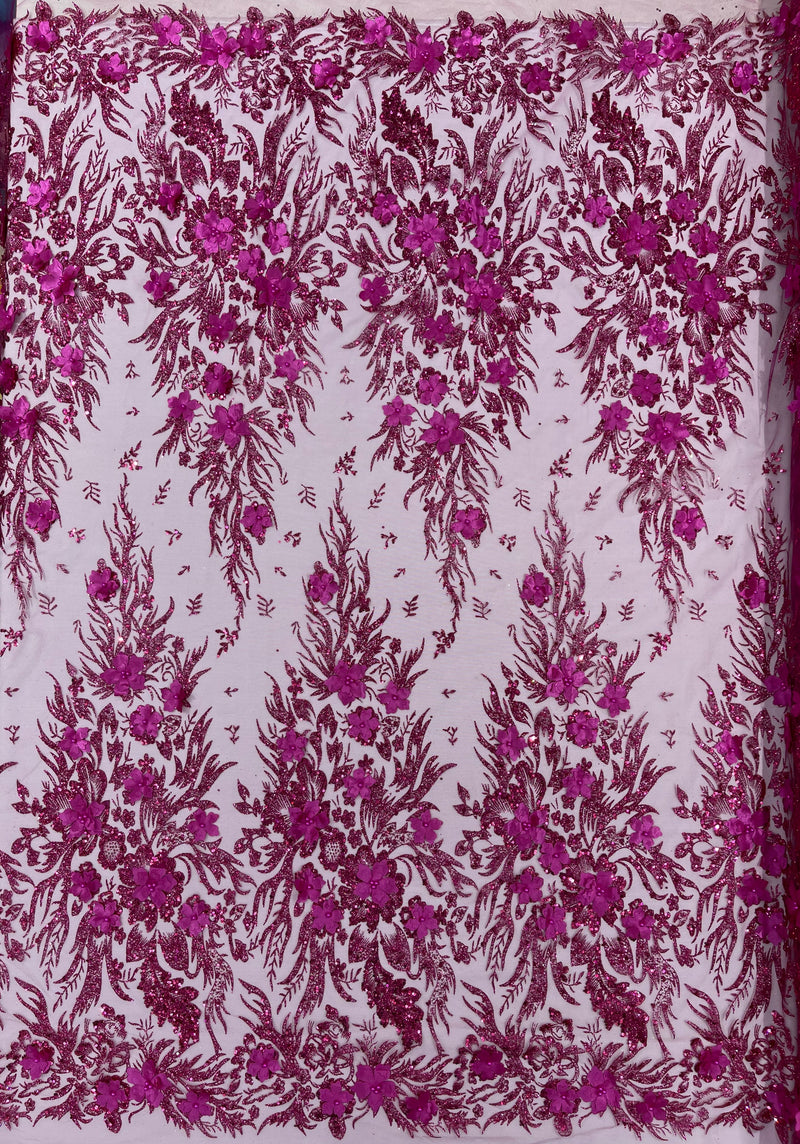 h&m purple glitter dress Shimmery Large Leaf Glitter Bridal Lace Fabric