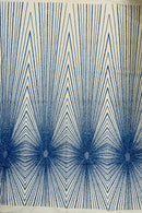 Glitter Mesh Fabric By The Yard, Glitters and Sequins Damask Geometric Glitter Fabric Decor Prom