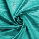 Crushed Taffeta Fabric - Aqua Green - 54" Wide Crushed Taffeta Creased Fabric Sold by Yard