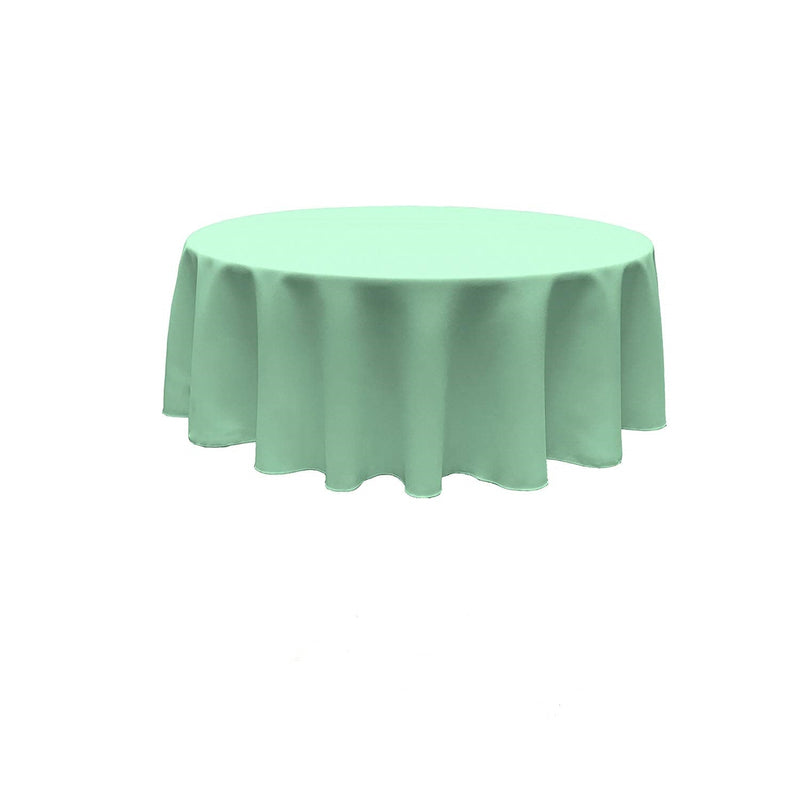 108" Solid Round Tablecloth - Different Sizes Round Full Table Cover Available in Different Colors