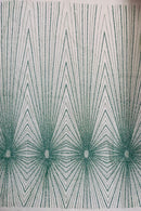 Glitter Mesh Fabric By The Yard, Glitters and Sequins Damask Geometric Glitter Fabric Decor Prom