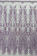 Glitter Fabric on a Mesh By The Yard, Glitters Damask Fashion Design, Sparkle Glitter Prom-Dress