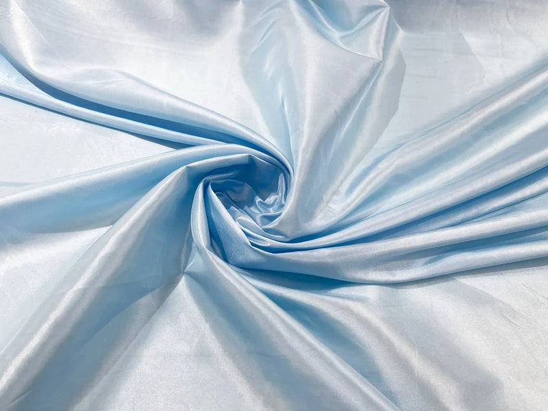 Solid Taffeta Fabric - Baby Blue - 58" Taffeta Fabric for Crafts, Dresses, Costumes Sold by Yard