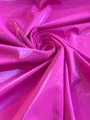 Shiny Latex Stretch Vinyl - Baby Pink - 4 Way Stretch Milliskin Vinyl Spandex Latex Fabric by Yard