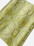 Cross Print Brocade Tablecloth - Jacquard Religious Print Church Fabric Table Covers