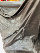 60" Metallic Foil Fabric - Black - 4 Way Stretch Spandex Foggy Foil Shiny Metallic Fabric by Yard