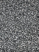 Beaded Sequins Pearl Fabric - Black -  Embroidered Pearl Beads and Sequins on Lace By Yard