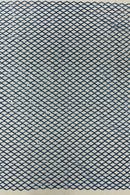 Diamond Net Sequins Fabric - Blue - Geometric Diamond Net Design on Mesh Lace Fabric By Yard