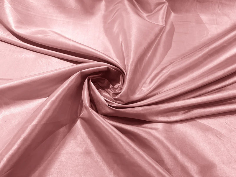 Solid Taffeta Fabric - Blush Pink - 58" Taffeta Fabric for Crafts, Dresses, Costumes Sold by Yard