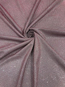 Shimmer Diamond Glitter Fabric - Burgundy / Black - Luxury Sparkle Stretch Fabric Sold By Yard