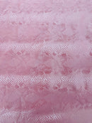 Matte Snake Skin Print Fabric - Burgundy - Snake Stretch Spandex Costume, Legging Fabric By Yard