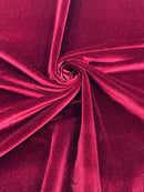 58"/60 Glitter Stretch Velvet Fabric - High Quality Velvet with Glitter Sold By Yard