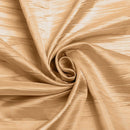 Crushed Taffeta Fabric - Butter - 54" Wide Crushed Taffeta Creased Fabric Sold by Yard