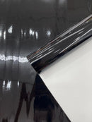 Chrome Mirror Reflective Vinyl Fabric By The Yard, Crafting Fabric Upholstery Vinyl Fabric Chrome Mirror Reflective Vinyl