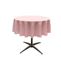 45" Solid Round Tablecloth - Round Table Cover for Event Decor, Party Tables, Available in Different Sizes