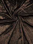 58"/60 Panne Crushed Stretch Velvet Velour Fabric - High Quality Panne Velvet Fabric By The Yard
