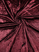58"/60 Panne Crushed Stretch Velvet Velour Fabric - High Quality Panne Velvet Fabric By The Yard