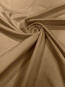 Matte L'Amour Stretch Satin - Camel - Stretch Satin Fabric For Bridal, Prom Dress Sold By Yard