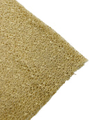 Fish Net Sequins Fabric - Champagne - Cast Net Design Sequins Embroidery Lace Fabric By Yard