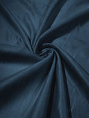 58" Faux Micro Suede Fabric - Coppen Blue - Polyester Micro Suede Fabric for Upholstery / Crafts / Costume By Yard