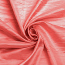 Crushed Taffeta Fabric - Coral - 54" Wide Crushed Taffeta Creased Fabric Sold by Yard