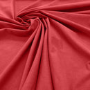 58/60" Cotton Spandex Jersey Knit Blend 95% Cotton 5 Percent Spandex / Stretch Cotton Fabric By Yard