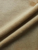 Soft Minky Faux Fur 3.mm Fabric - Camel - 60" Soft Minky Blanket Fabric by the Yard