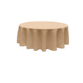 84" Solid Round Tablecloth - Different Sizes Round Full Table Cover Available in Different Colors