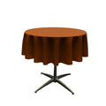 42" Solid Round Tablecloth - Round Table Cover for Event Decor, Party Tables, Available in Different Sizes