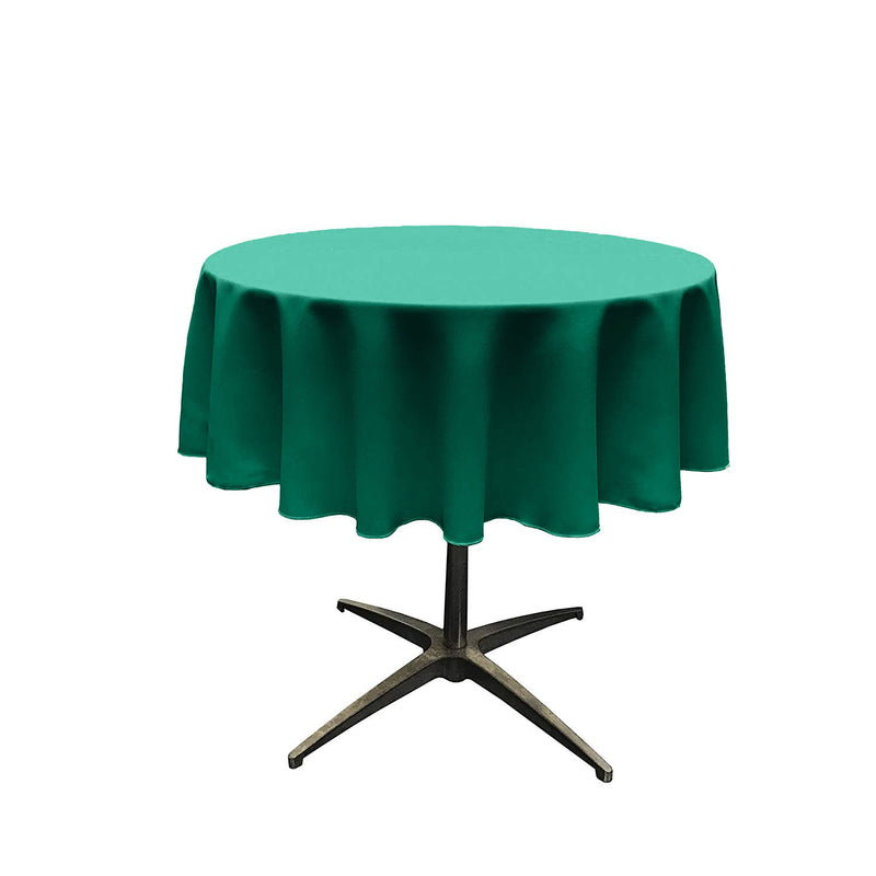 36" Solid Round Tablecloth - Round Table Cover for Event Decor, Party Tables, Available in Different Sizes