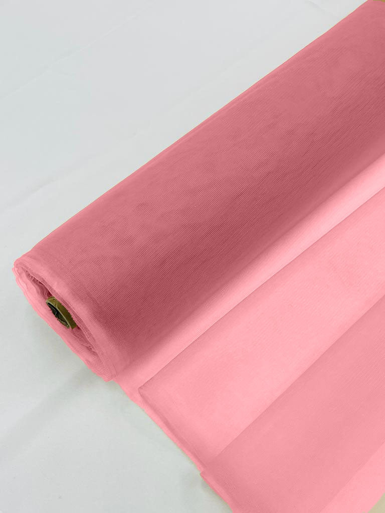 Illusion Mesh Fabric - Conchshell - 60
