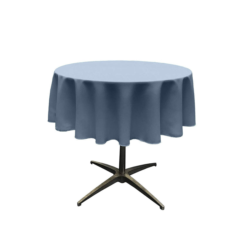 36" Solid Round Tablecloth - Round Table Cover for Event Decor, Party Tables, Available in Different Sizes