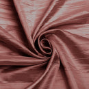 Crushed Taffeta Fabric - Dark Dusty - 54" Wide Crushed Taffeta Creased Fabric Sold by Yard