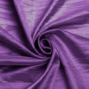 Crushed Taffeta Fabric - Dark Lavender - 54" Wide Crushed Taffeta Creased Fabric Sold by Yard