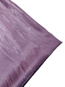 60" Crystal Liquid Satin Fabric - Water Shine Ultra Glossy Shimmer Reflective Bridal Satin Fabric By Yard