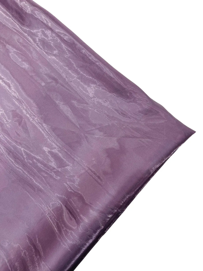 60" Crystal Liquid Satin Fabric - Water Shine Ultra Glossy Shimmer Reflective Bridal Satin Fabric By Yard