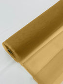 Illusion Mesh Fabric - Dark Gold - 60" Illusion Mesh Sheer Fabric Sold By The Yard