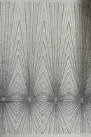 Glitter Mesh Fabric By The Yard, Glitters and Sequins Damask Geometric Glitter Fabric Decor Prom