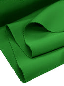 Neoprene Scuba Fabric - Emerald Green - 2mm Super Techno Scuba Spandex Fabric Sold by Yard