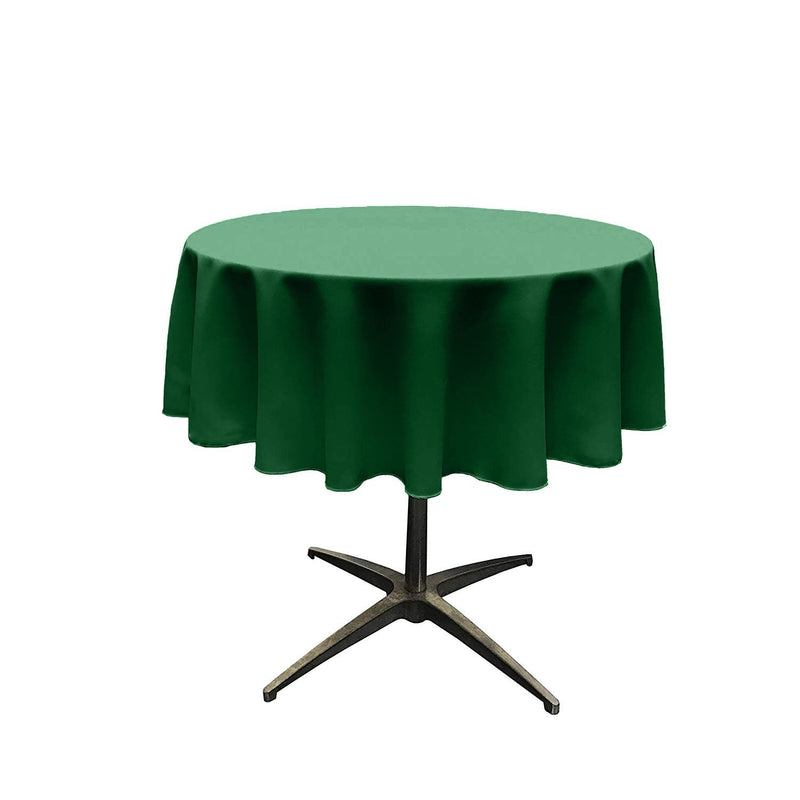 42" Solid Round Tablecloth - Round Table Cover for Event Decor, Party Tables, Available in Different Sizes