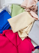 Fuchsia Dull 4 Way Stretch Crepe Fabric/Medium Crepe-Bridal Fabric/Apparel Fabric/Polyester Crepe-Spandex/